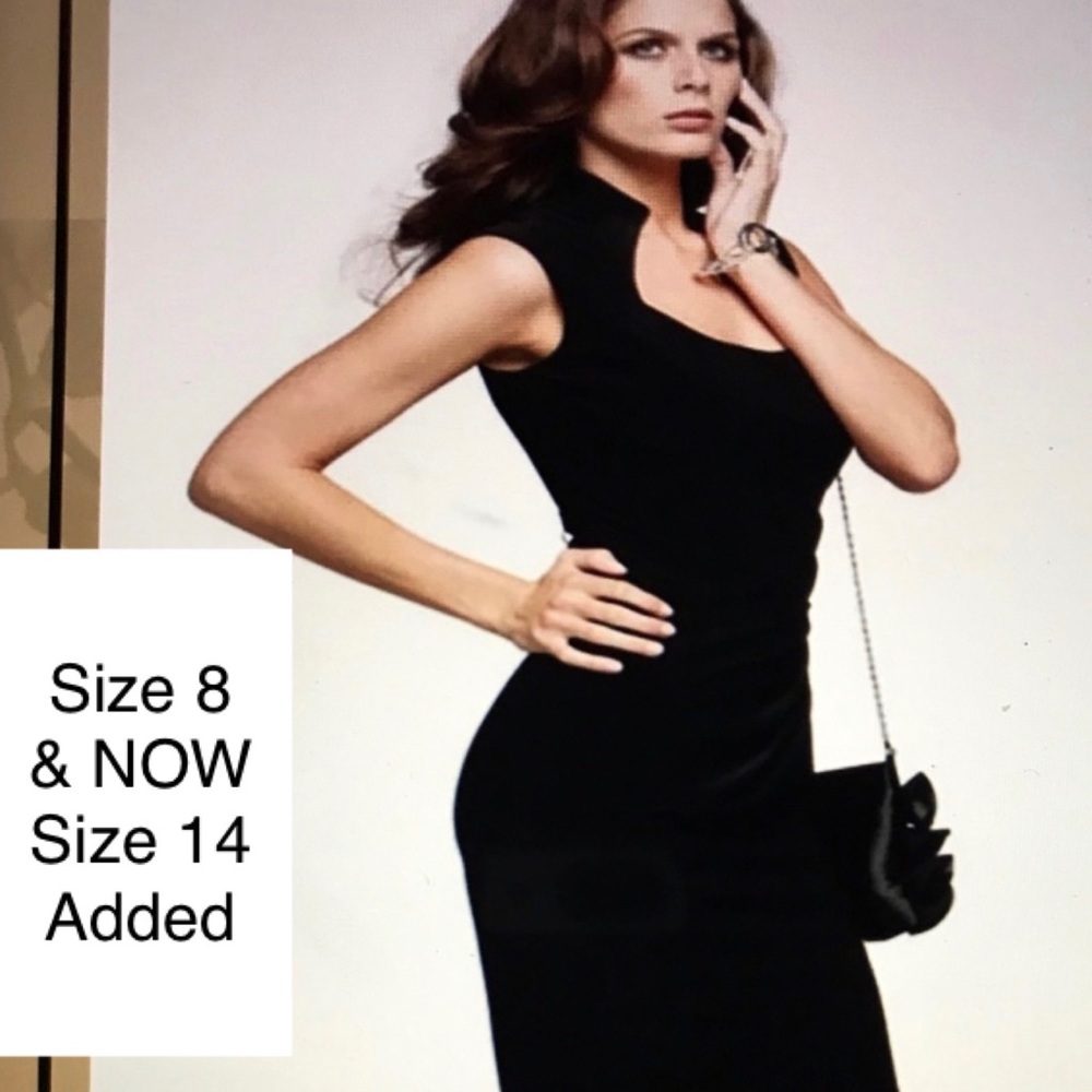 Frank Lyman U-Neck Dress - Size 14